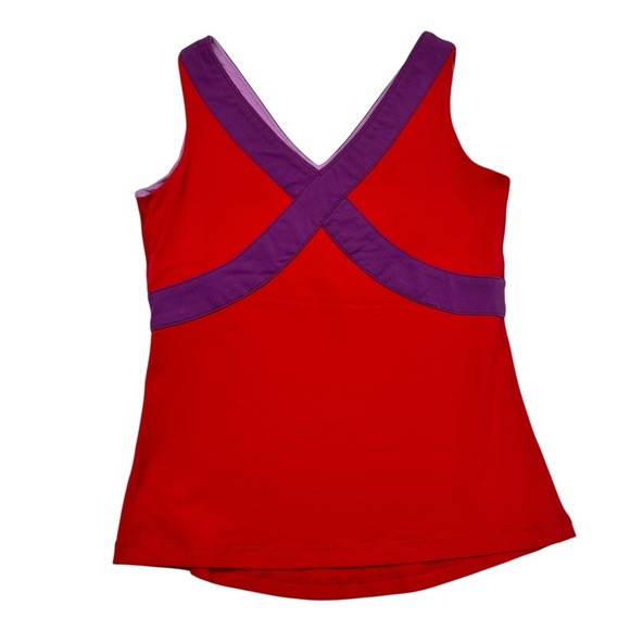 lululemon athletica Tops - lululemon athletica Red and Purple workout tank